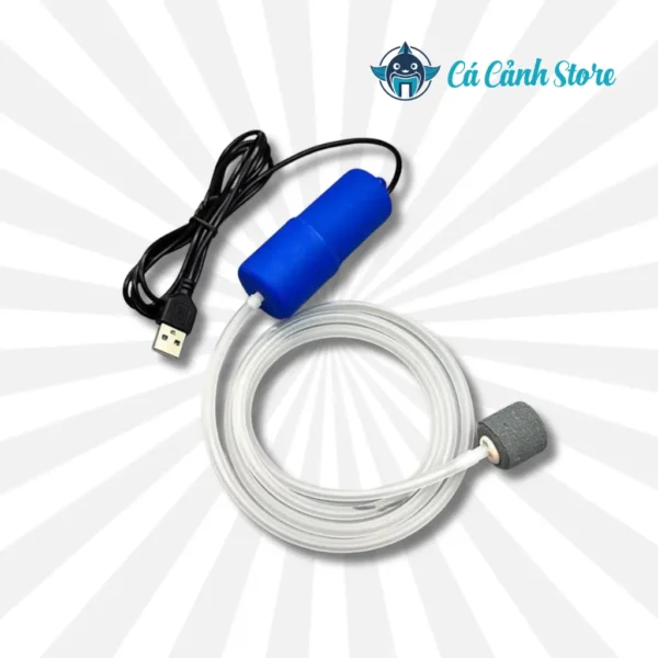 Máy Sủi Oxy Mini Siêu Êm USB Cho Bể Thủy Sinh